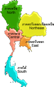 Thailand Map